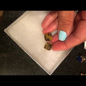 Kate spade euc tigers eye earrings